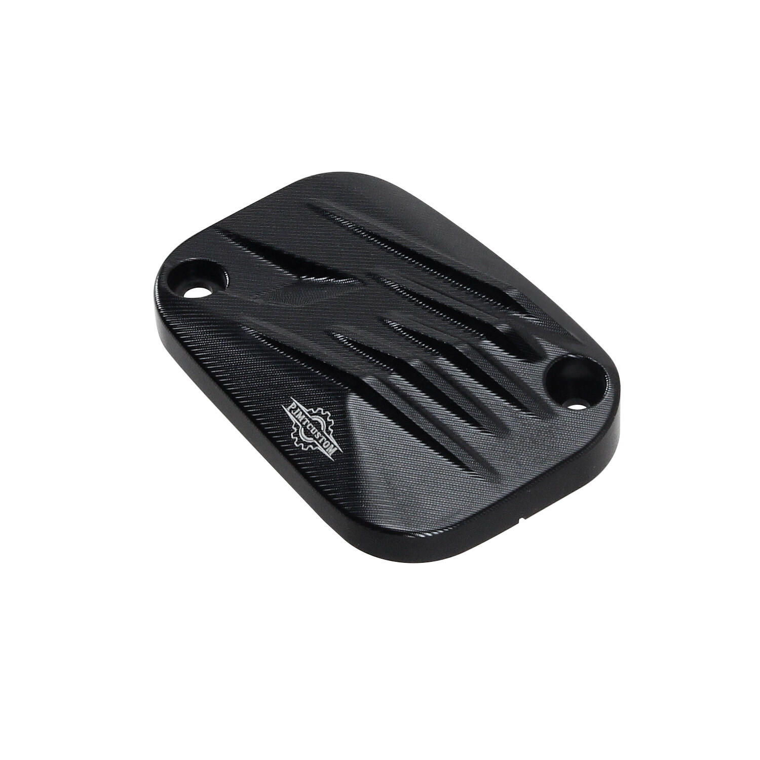 ‎Anodized Black Thunder Style Brake Reservoir Top Cover for Harley18+Softail FX