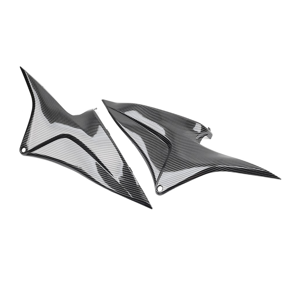 Carbon Fiber Gas Tank Side Fairing Knee Cover For Honda CBR600RR 2007-2012