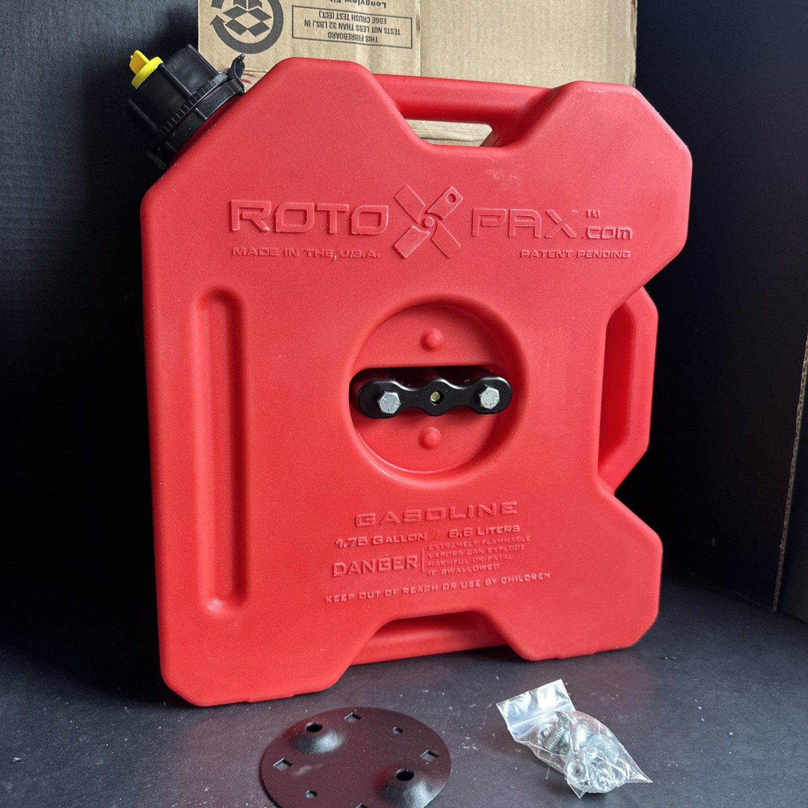 Rotopax 1.75 Gallon/6.6 Liters Gasoline Pack For ATV/Motorcycle/Off Roading #P