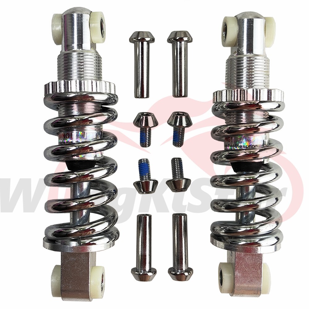 Scooter Motorcycle Suspension Shock 125mm 450LBS Bicycle Shocker Spring Absorber
