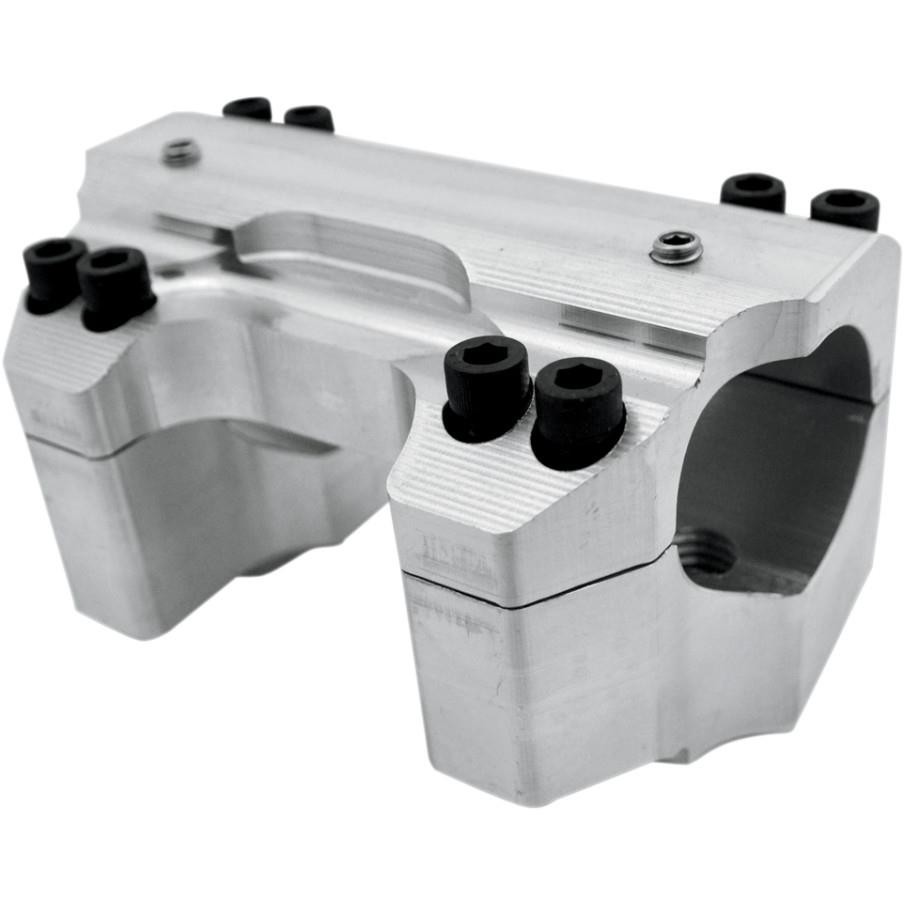 La Choppers LA-7425-01 Handlebar Clamp Set for 1-1/2in. Handlebars