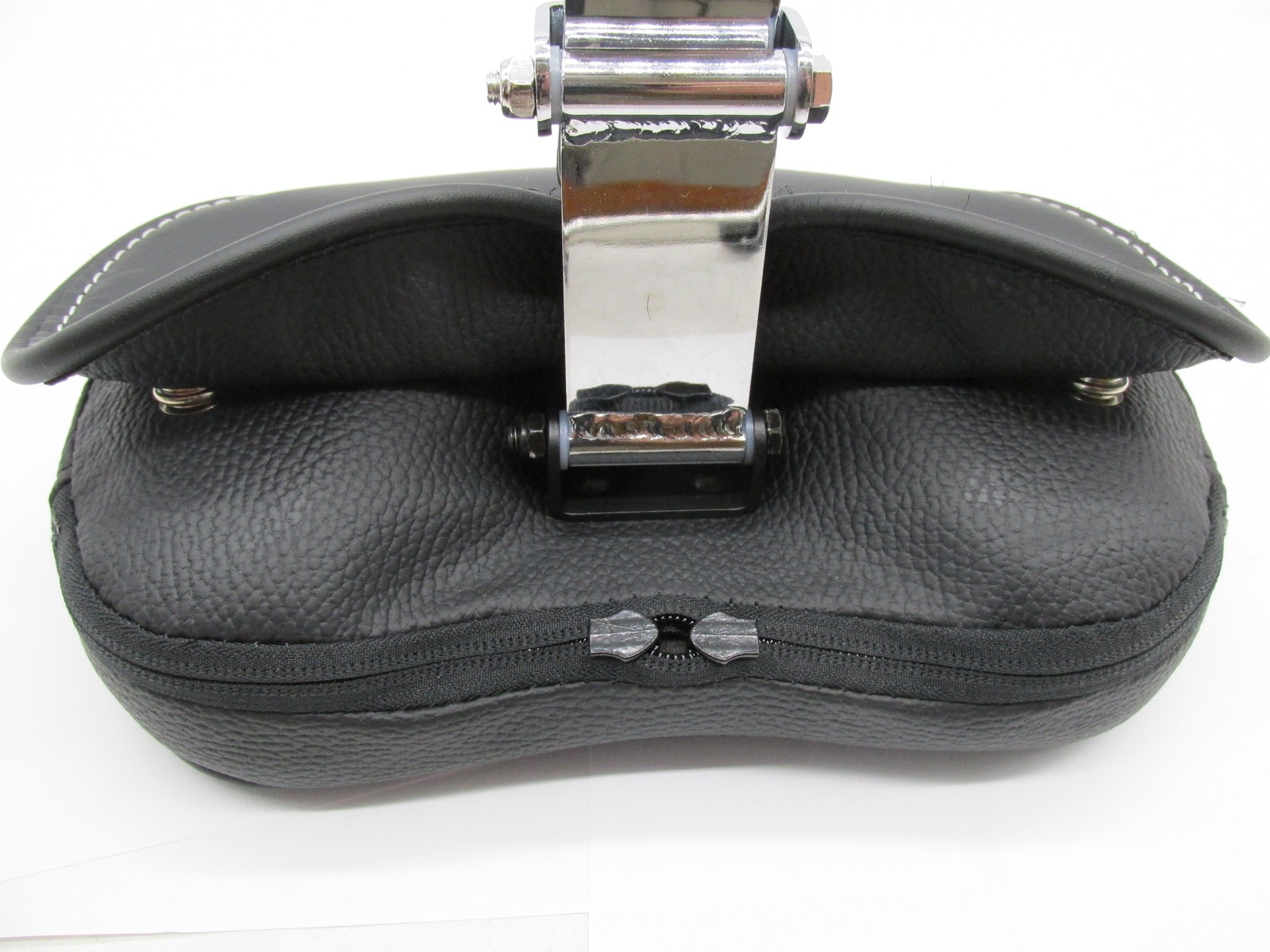 Indian Genuine Rogue Rider Backrest Pad Black White Stitching 2879542