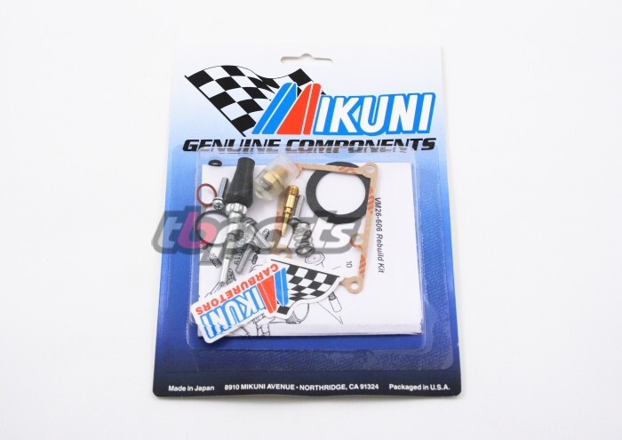 VM26 26mm Genuine Mikuni Carburetor Rebuild Kit Includes Float Needle & Seat