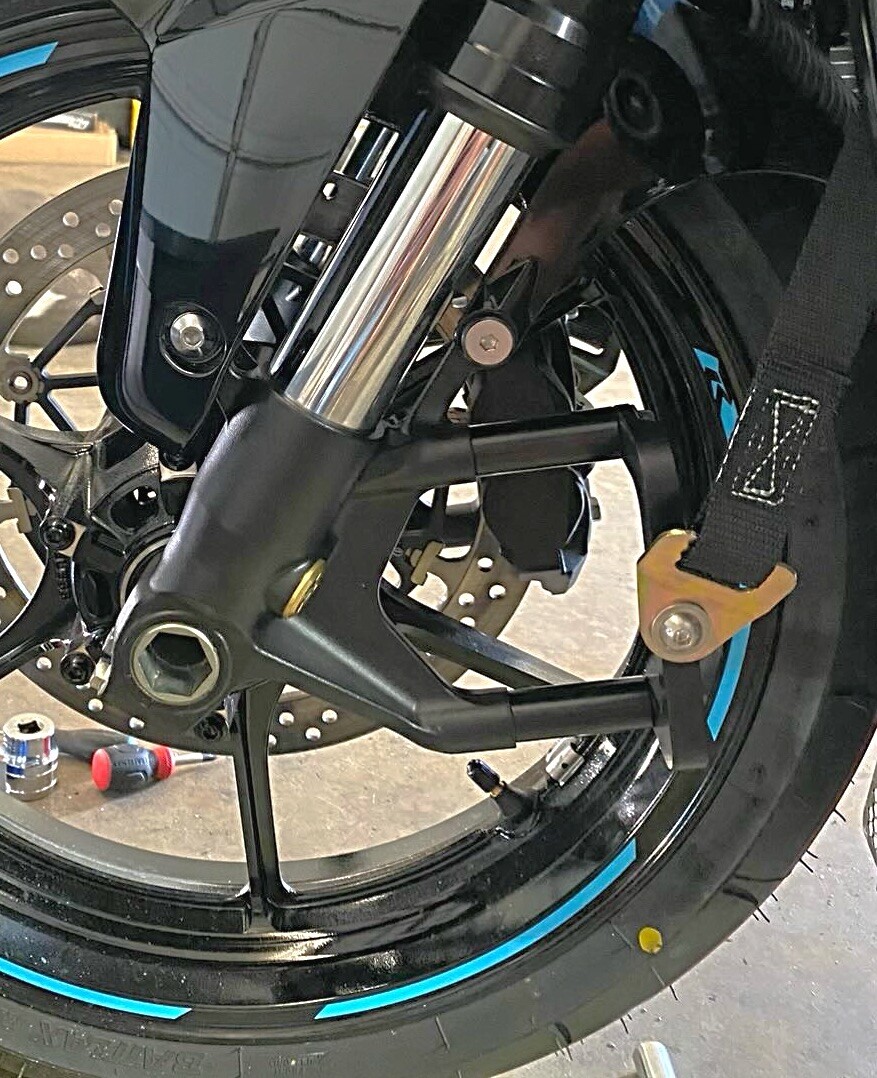 Motorcycle Suzuki GSXR GSXR1000 GSXR750 GSXR600 Front Brake Rotor Delete Spacers