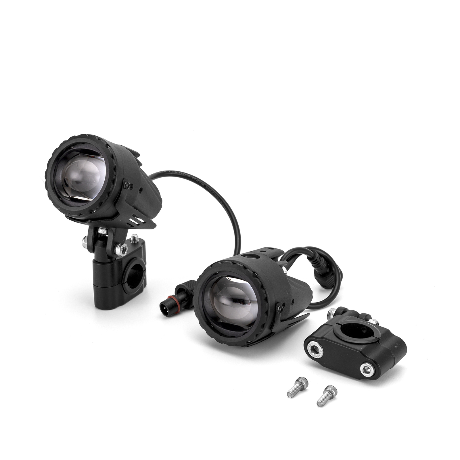60W LED Auxiliary Driving Lights Mounting Bracket For Kawasaki KLR 650 2019-2024
