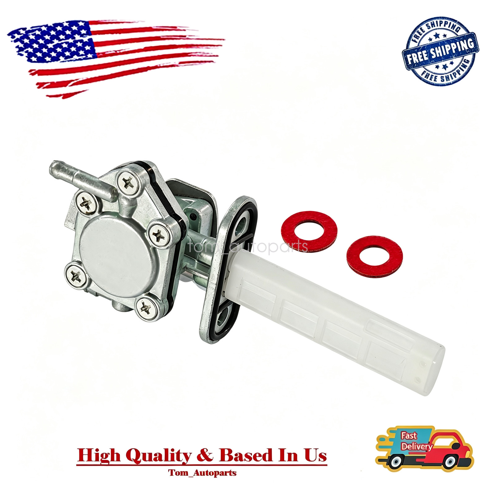 Fuel Petcock Valve For Kawasaki KZ1000P Police 1982-2005 LTD KZ750 GPZ750 ZX750