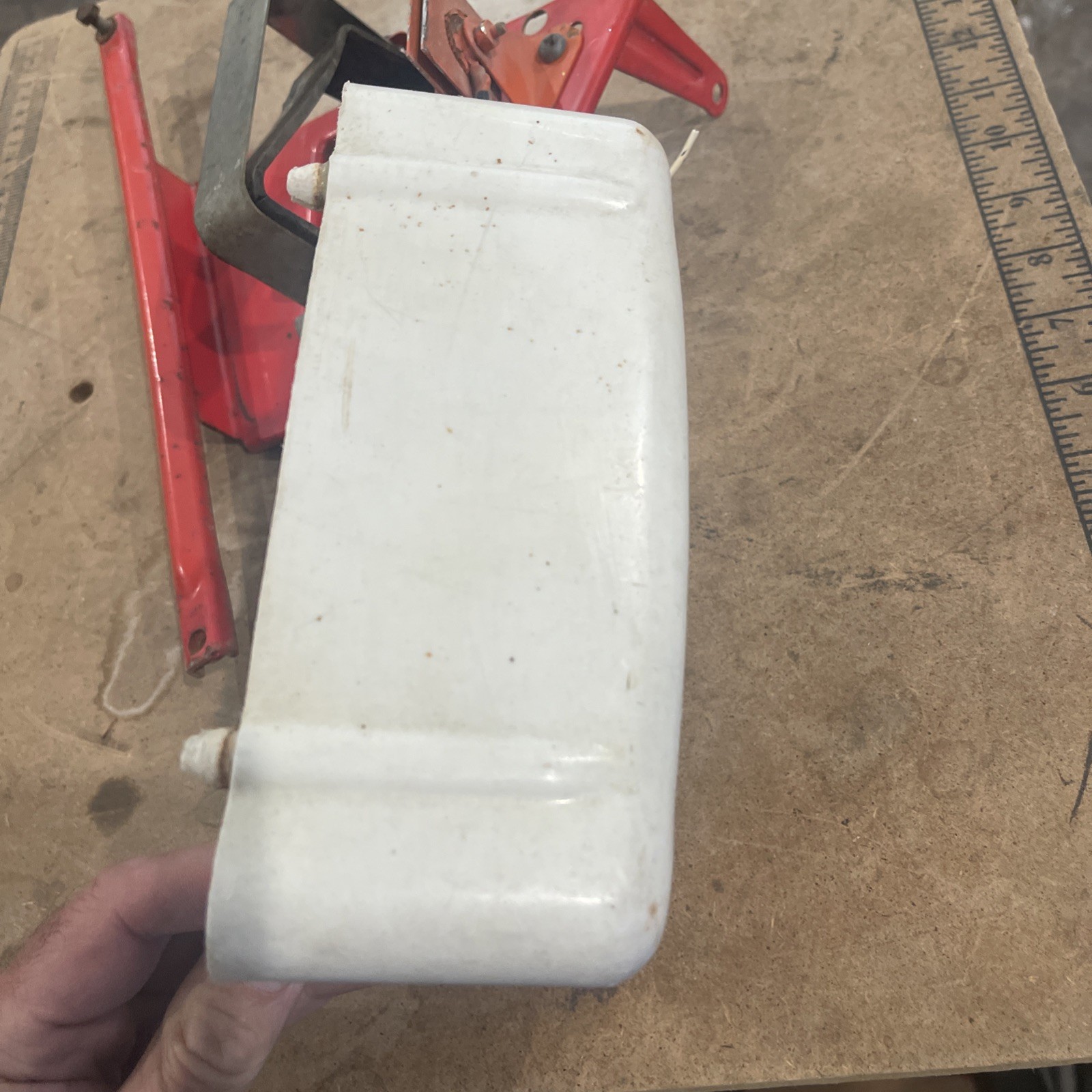 1968 Honda P50 OEM Battery Case Housing w/ Battery Box & Cover – Used