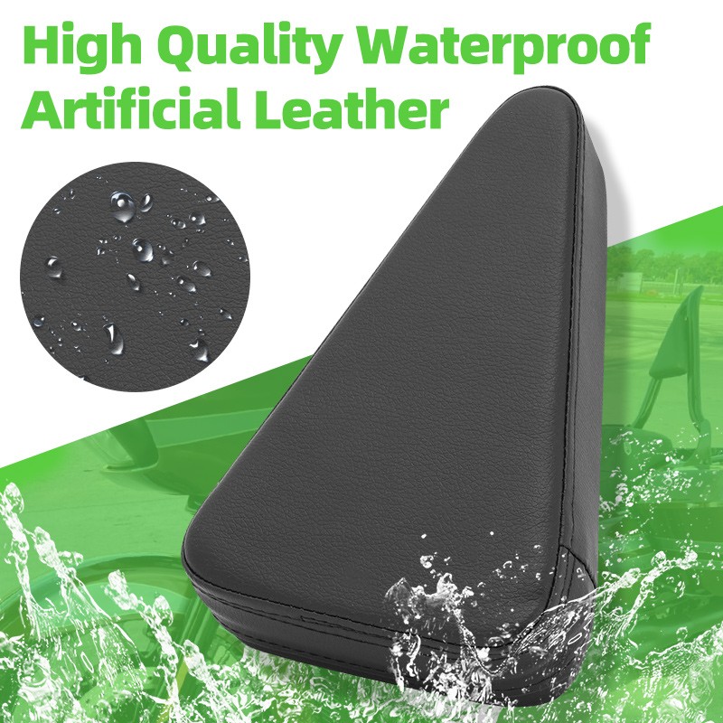Passenger Backrest Sissy Bar Cushion Pad For Harley Honda Suzuki Universal