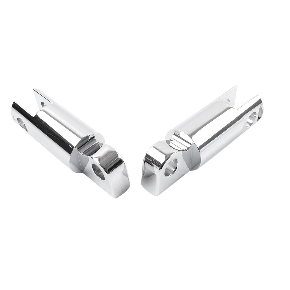 2pcs Male Mount Foot Peg Extensions For Harley Sportster Softail Dyna Touring