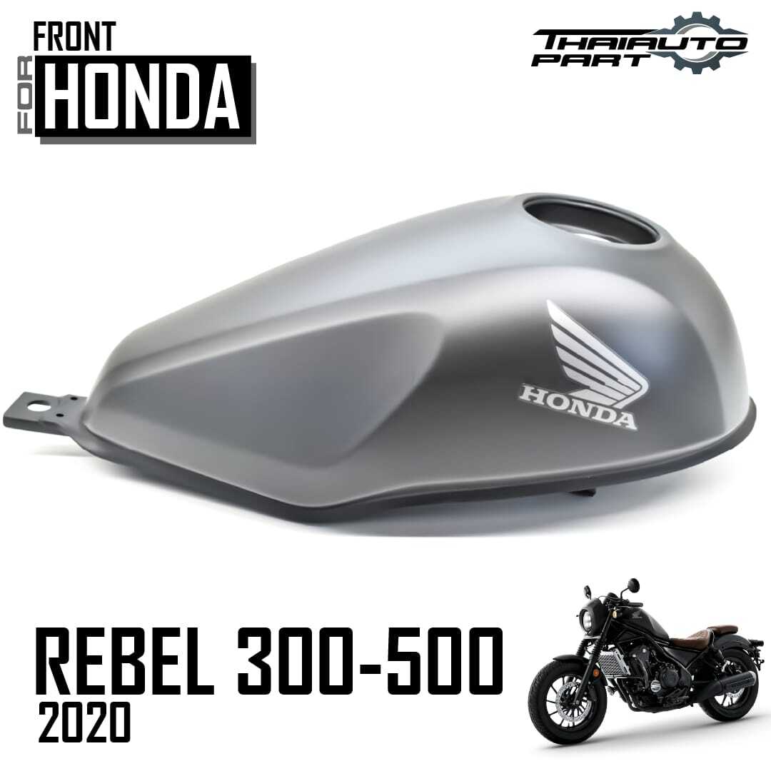 Tank Fuel Gas Oil Gray Metallic For Honda Rebel CMX 300 500 2020-2023