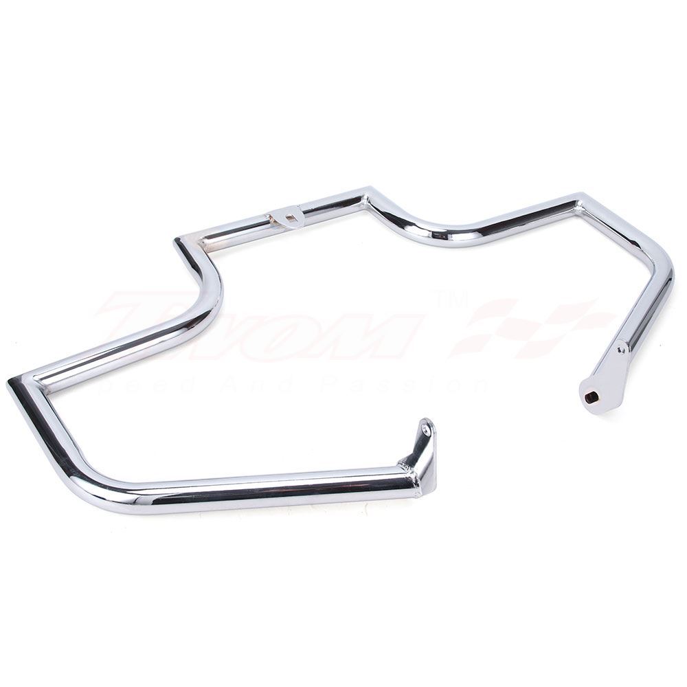 Chrome Front Crash Bar Engine Guard For Harley Heritage Softail Springer Fat Boy