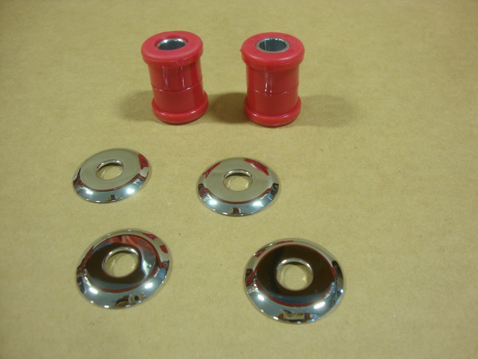 Big Dog Motorcycles OEM URETHANE RED Handlebar Bushing Kit 2000-2011 all models