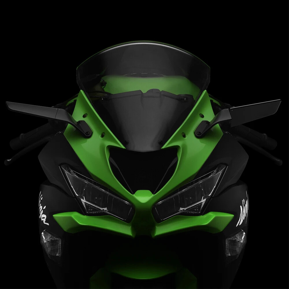 Pair Rearview wing Mirrors Adjustable For KAWASAKI NINJA 500 NINJA500 SE 2024