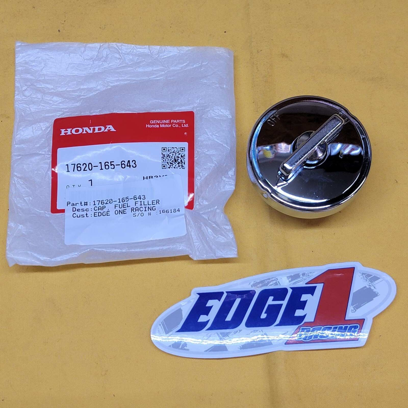 OEM Honda Gas Cap ATC70 TRX70 Z50 ATC110 ATC185 ATC200 CT70 17620-165-643 AHRMA