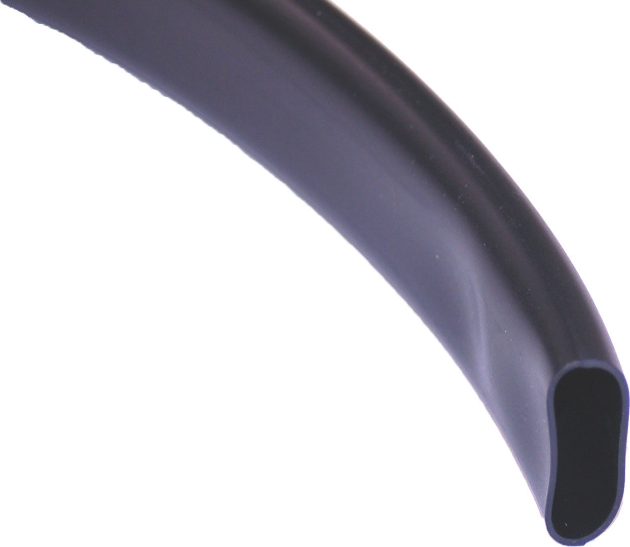 NAMZ NETR-034 Extruded Wire Loom Tubing 3/4in x 8ft Black Universal