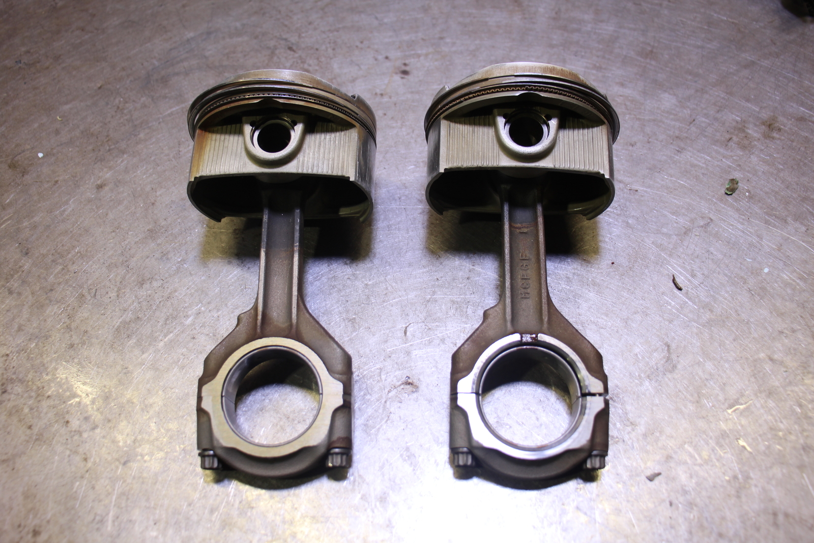 02-06 Honda Rvt1000r Rc51 Sp2 Engine Motor Pistons Connecting Rods