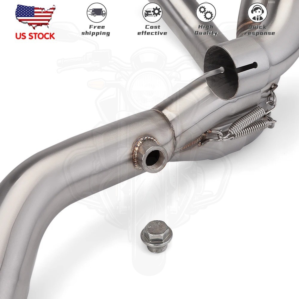 For Aprilia Shiver 750 / SL750 GT 2008-2017 Exhaust Middie Link Pipe Slip On