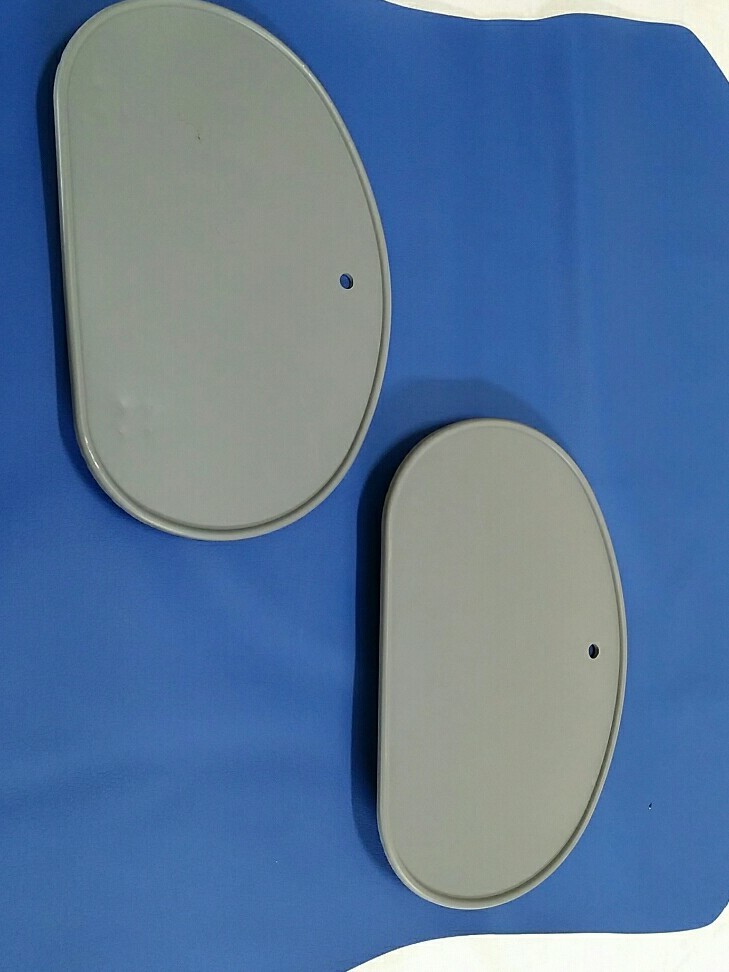 HONDA XR75 XR 75 1973 TO 1976 MODEL SIDE PLATE COVER METAL (SET 2 LR)