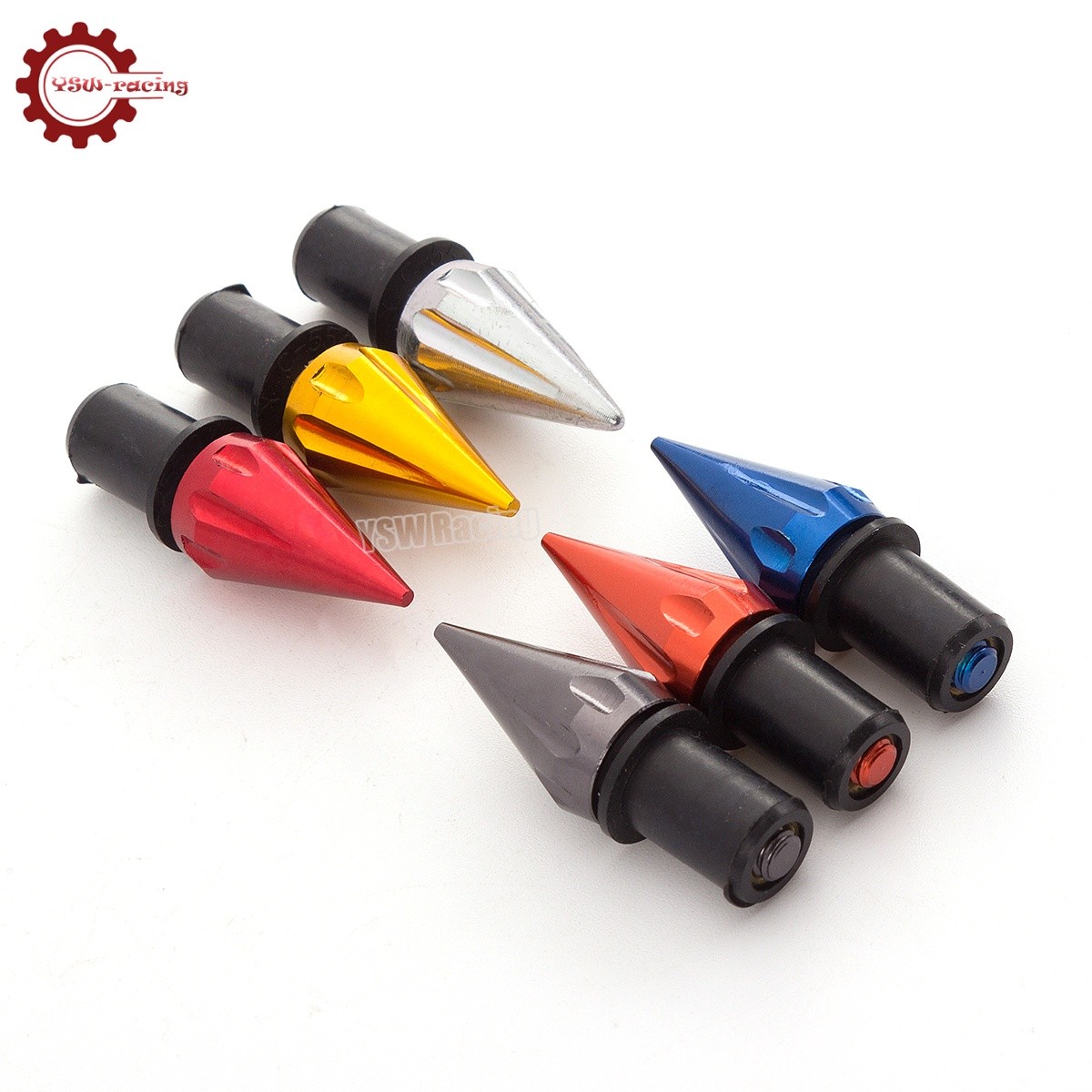 10Pcs Windscreen Windshield Motorcycle Spike Bolts 5MM Wind Screen Bolts Screws