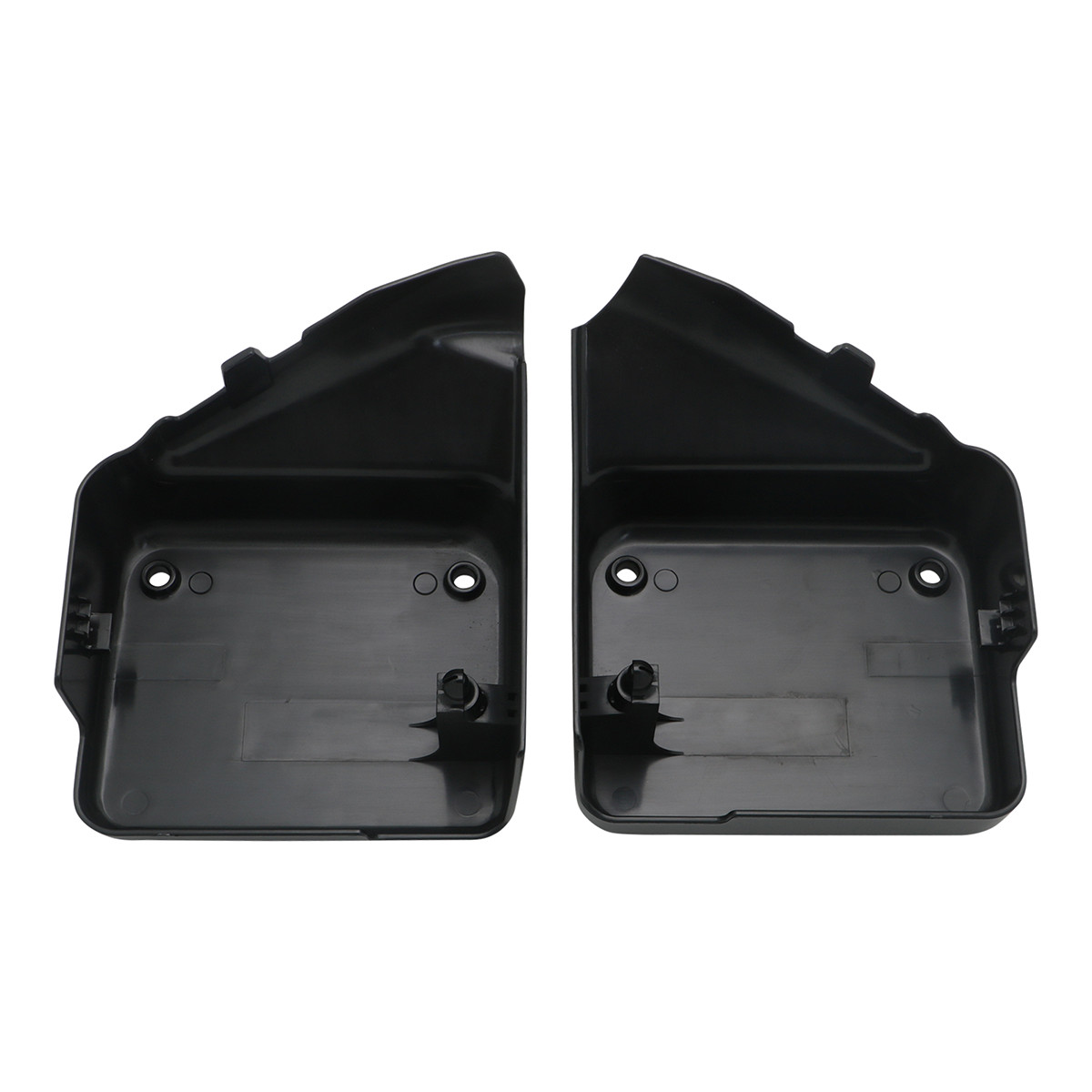 Side Battery Covers For Honda Shadow Spirit VT 750 750DC 2000 – 2009 Black Widow
