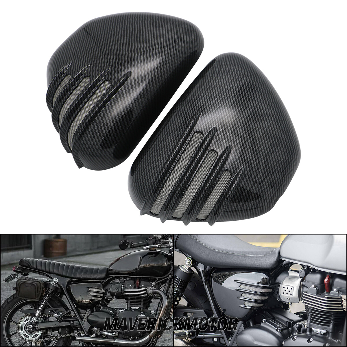 Battery Side Fairing Cover For Triump Street Cup Twin Scrambler 2017-21 20 19 18