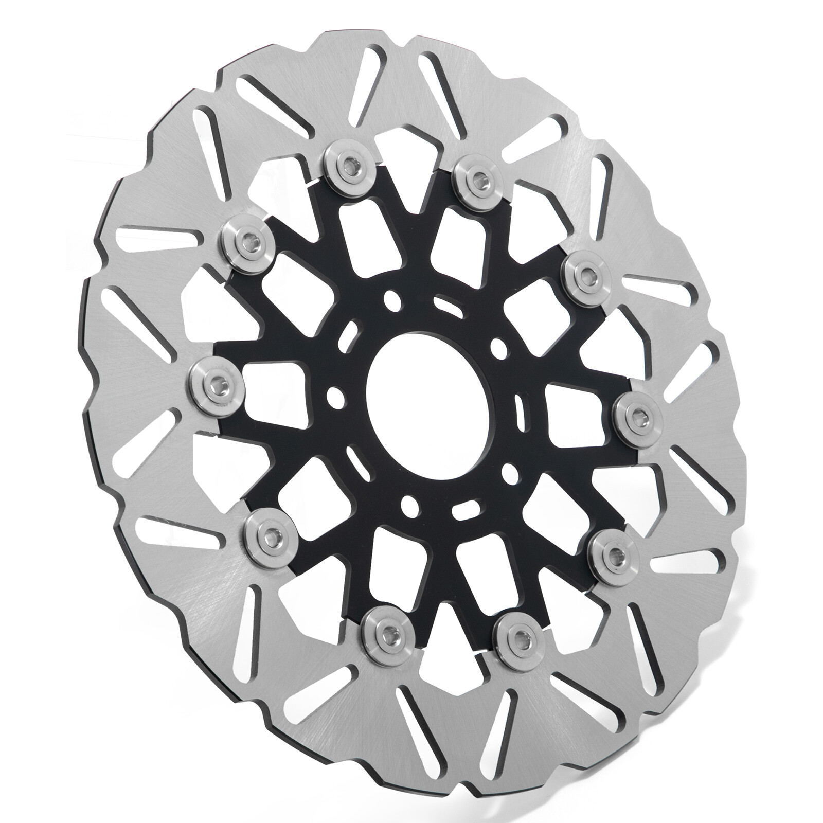 2Pcs Floating 11.5″ Front Brake Rotors For Harley Dyna Sportster Softail Touring