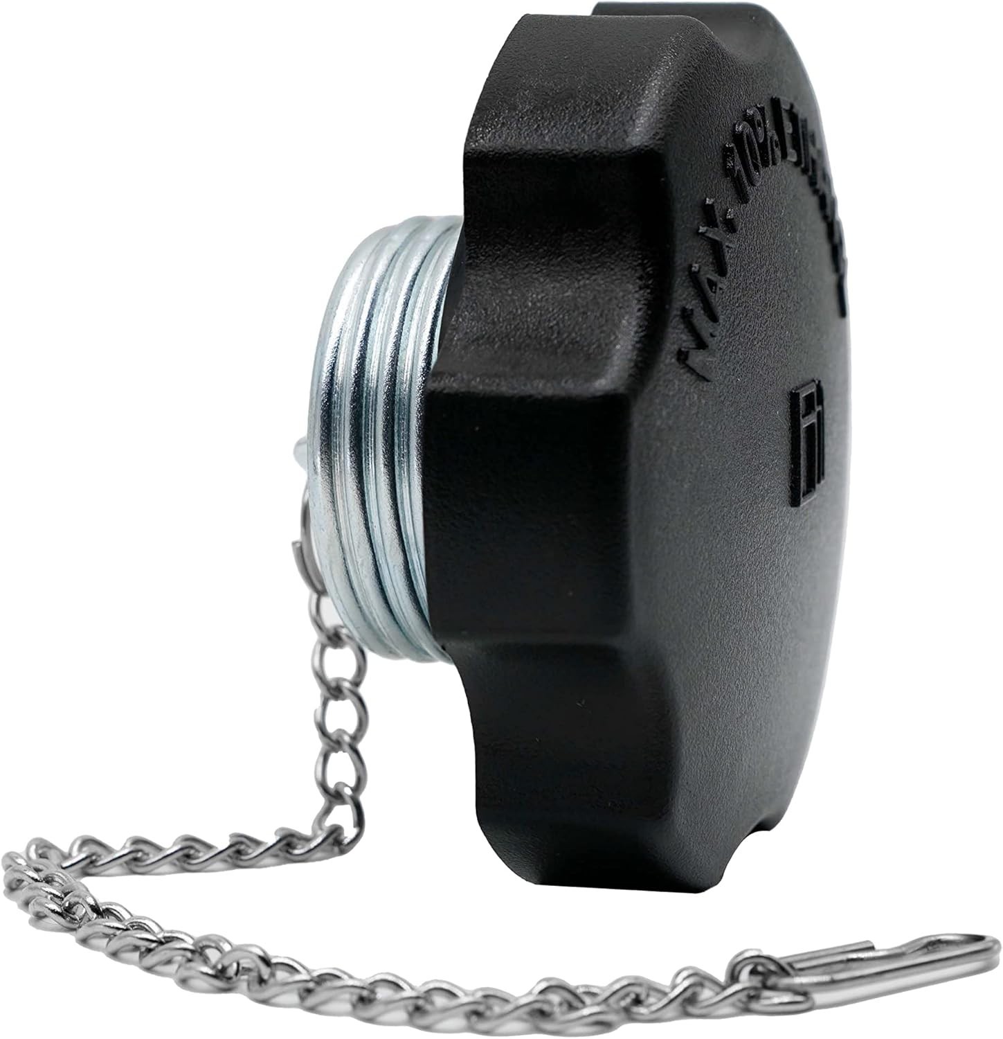Threaded Vented Screw on Gas Cap w/ Chain for Honda GX200 GX390 Engine