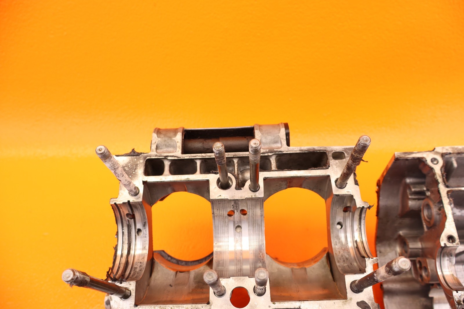 1987 – 2006 Yamaha Banshee Yfz350 Engine Motor Crankcase Bottom End Block Set