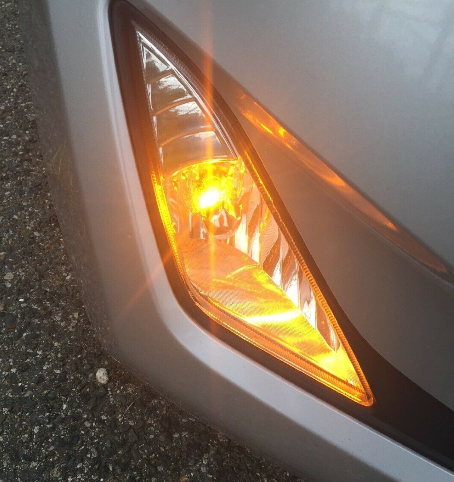 Halogen H11 55W Orange Amber Two Bulbs Headlight High Beam Replacement Stock Fit