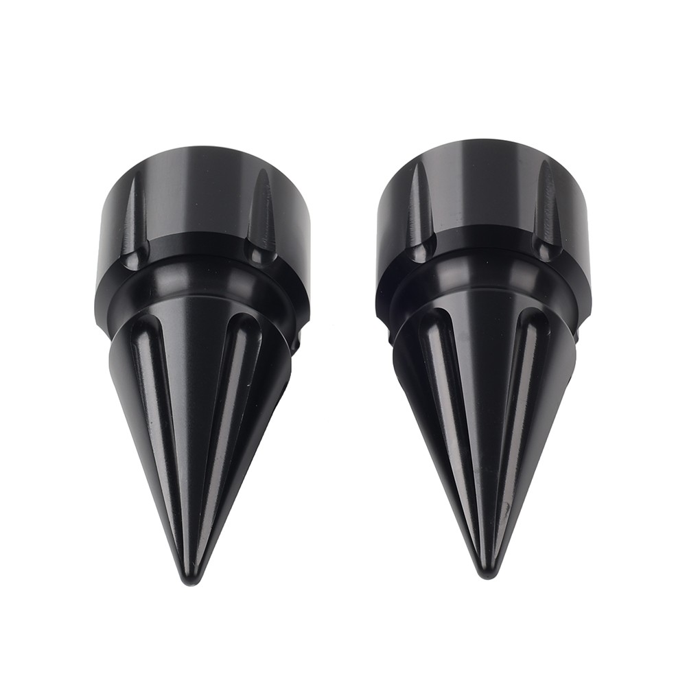 Front Axle Cap Nut Cover 3.6″ Inch Fits Harley Softail 07+ Dyna 08+ Street Glide