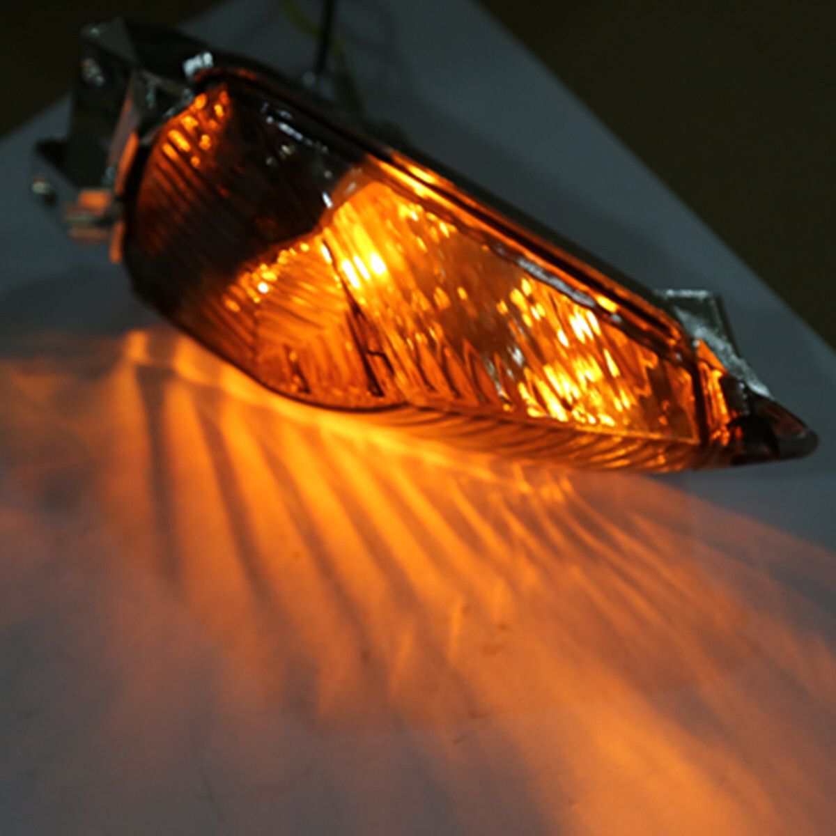 FIT FOR Suzuki GSXR600 GSX-R750 2011-2023 Smoke Rear Turn Signal Indicator Light