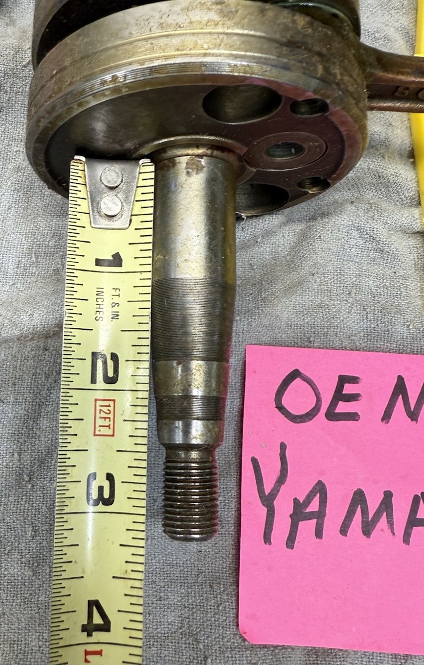 Yamaha 60 Yz80 1971 1972 JT1 JT2 New NOS Crank Assembly 1974 1975 1976 For Parts