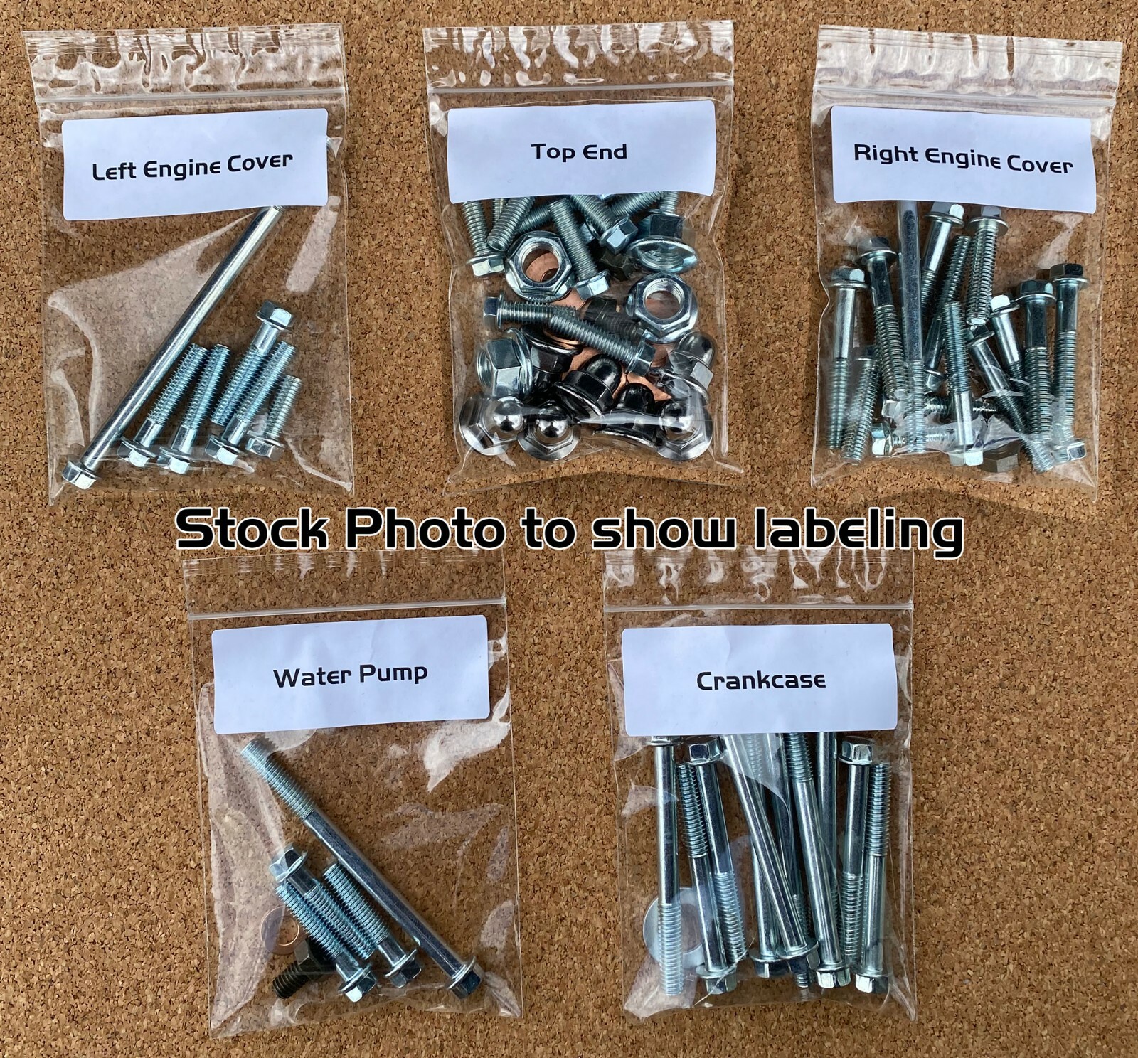 KX250 Restoration Bolt Kit For Kawasaki KX 250 74-07 Specbolt OEM Zinc Finish