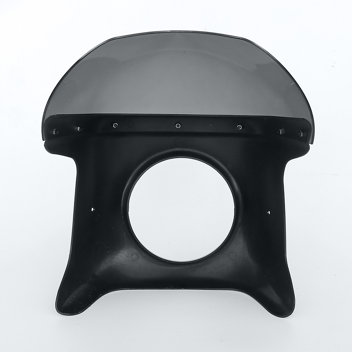 Universal Motorcycle 7″ Round Cafe Racer Headlight Fairing Windshield Windscreen