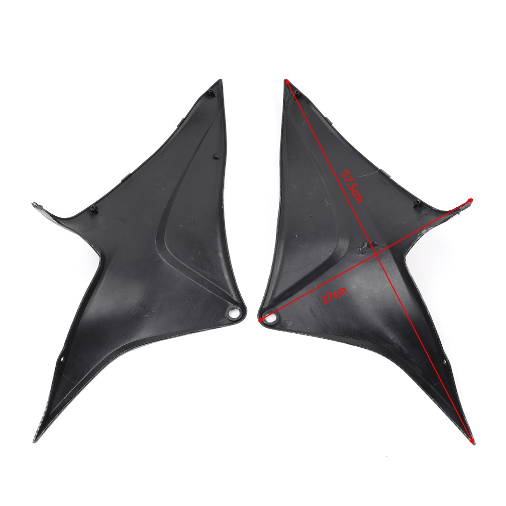Carbon Fiber Gas Tank Side Fairing Knee Cover For Honda CBR600RR 2007-2012