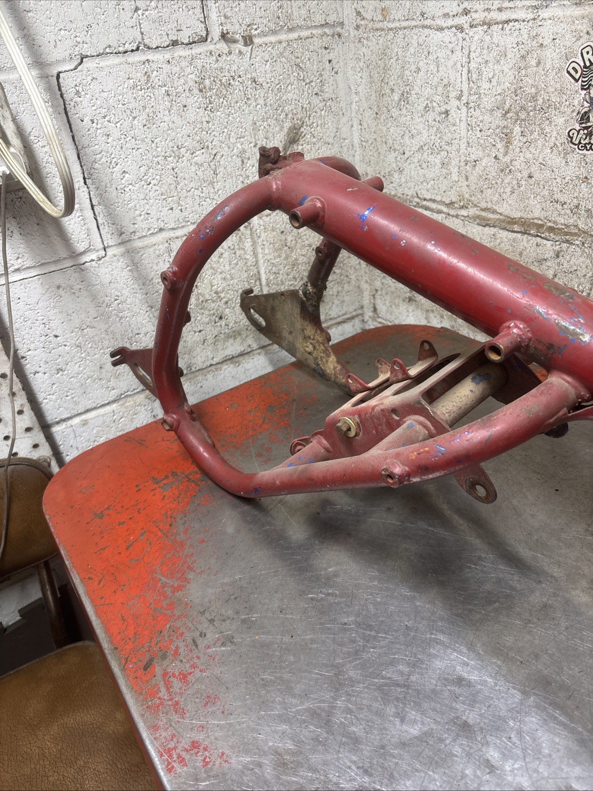 Honda Z50a Z50 Hardtail Frame For Parts Or Repair Original Oem