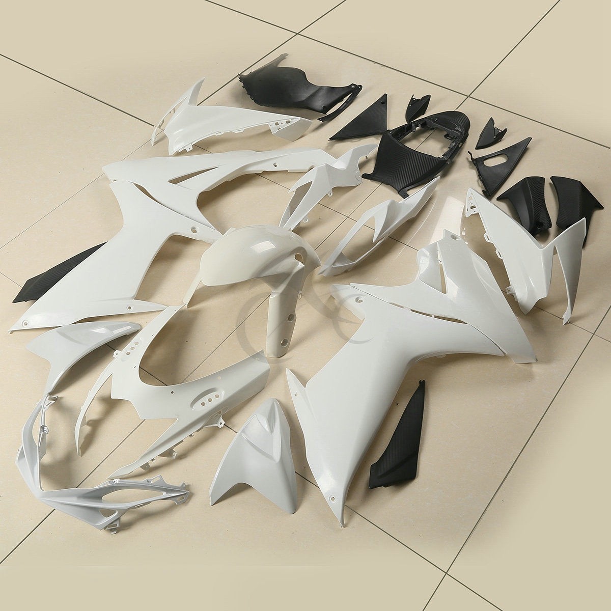 Pre-Drilled Unpainted Fairing Bodywork Fit For Suzuki GSXR600 750 2001-2020