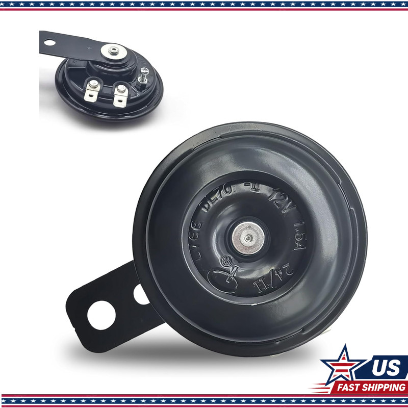12V Round Motorcycle, Super Loud Waterproof Rust-proof Universal Motorcycles