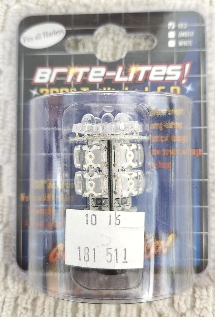 Brite-Lites BL-1157360R Red Taillight, 360 Degree 12 Volt