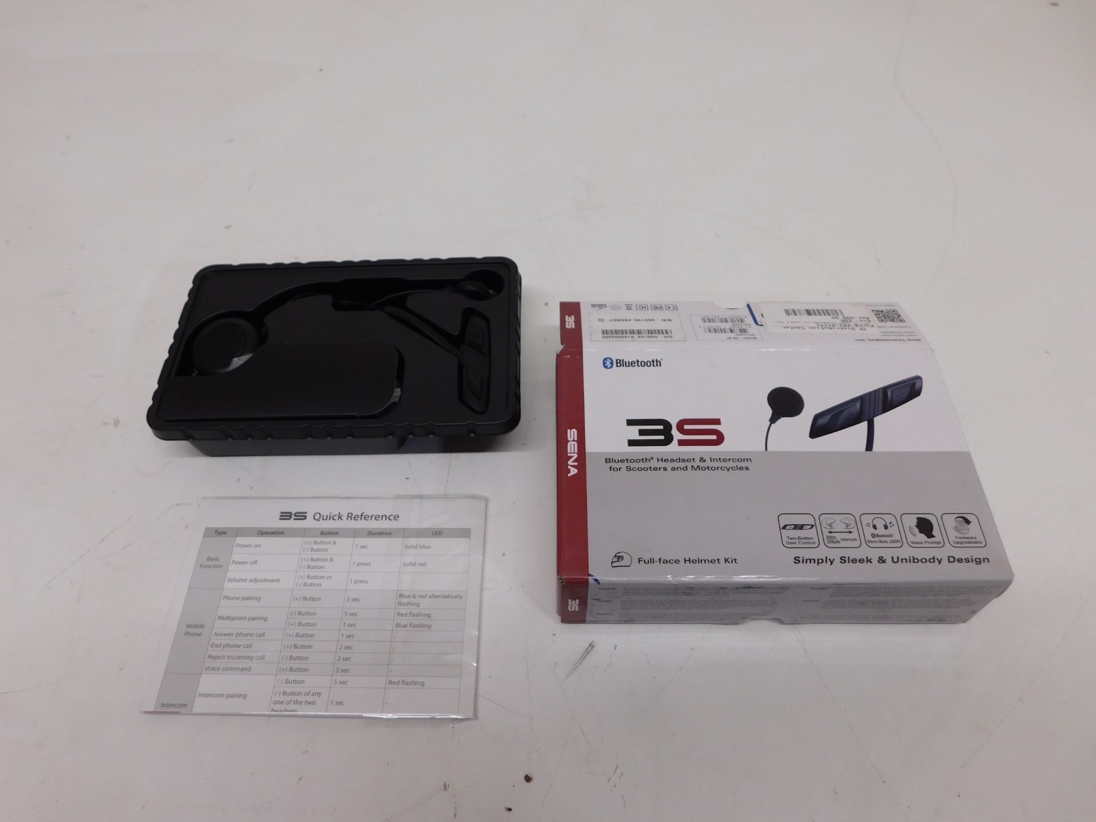 843-01171 SENA Bluetooth Headset & Intercom For Scooters & Motorcycles
