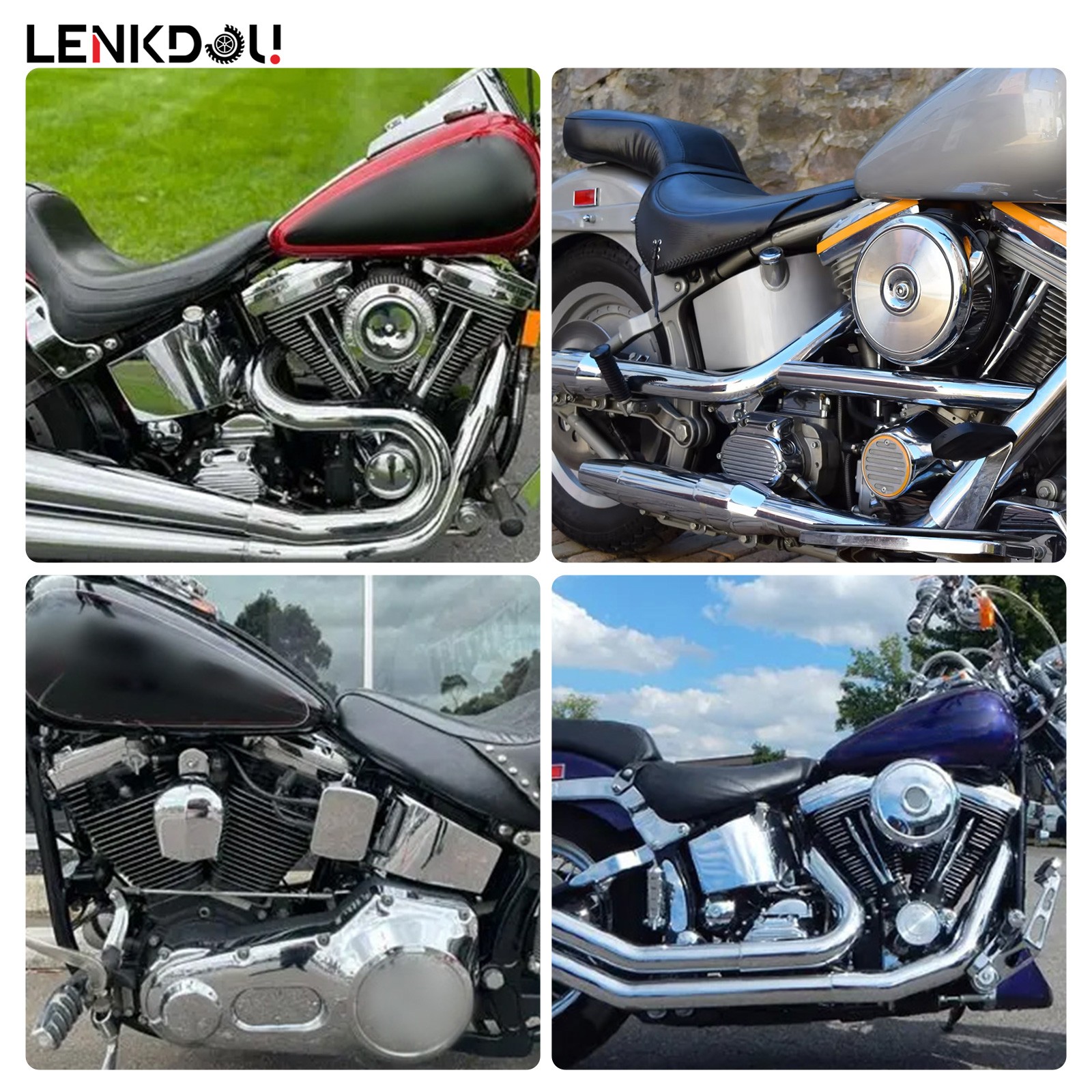 Engine Stainless Bolts Kit For Harley Softail Family Heritage Standard 1987-1999