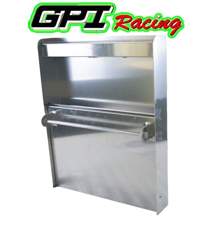 All Aluminum Trailer Door Cabinet Organizer Storage Work Station