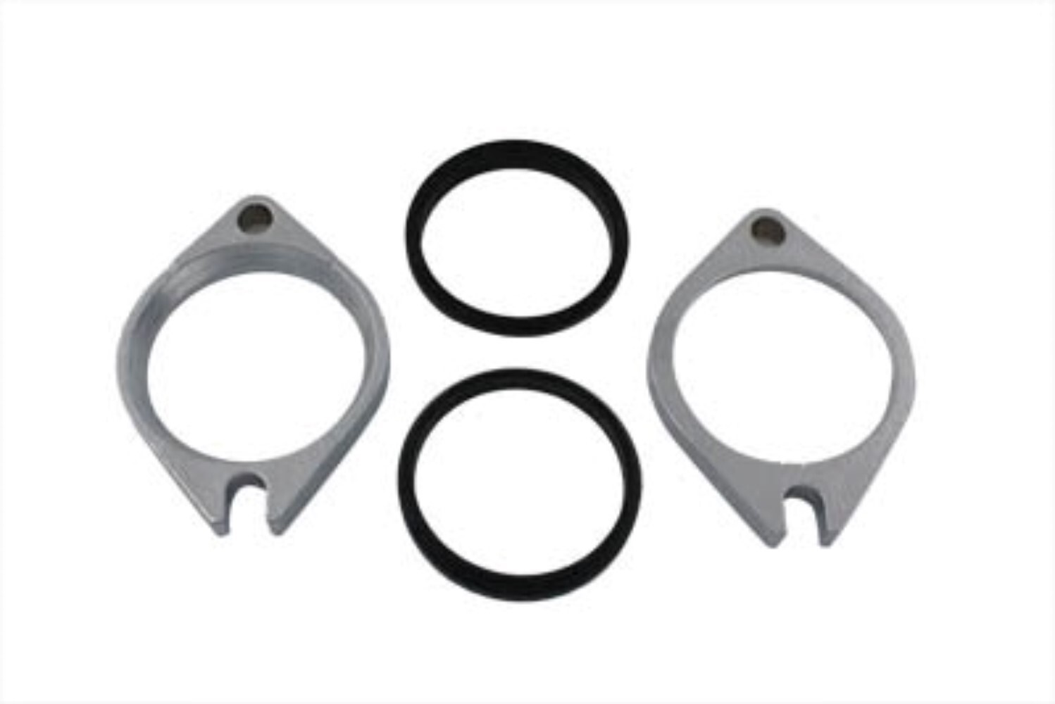 V-Twin 34-1188 Intake Flange Set for Harley Twin Cam Softail Dyna 07-17 EFI