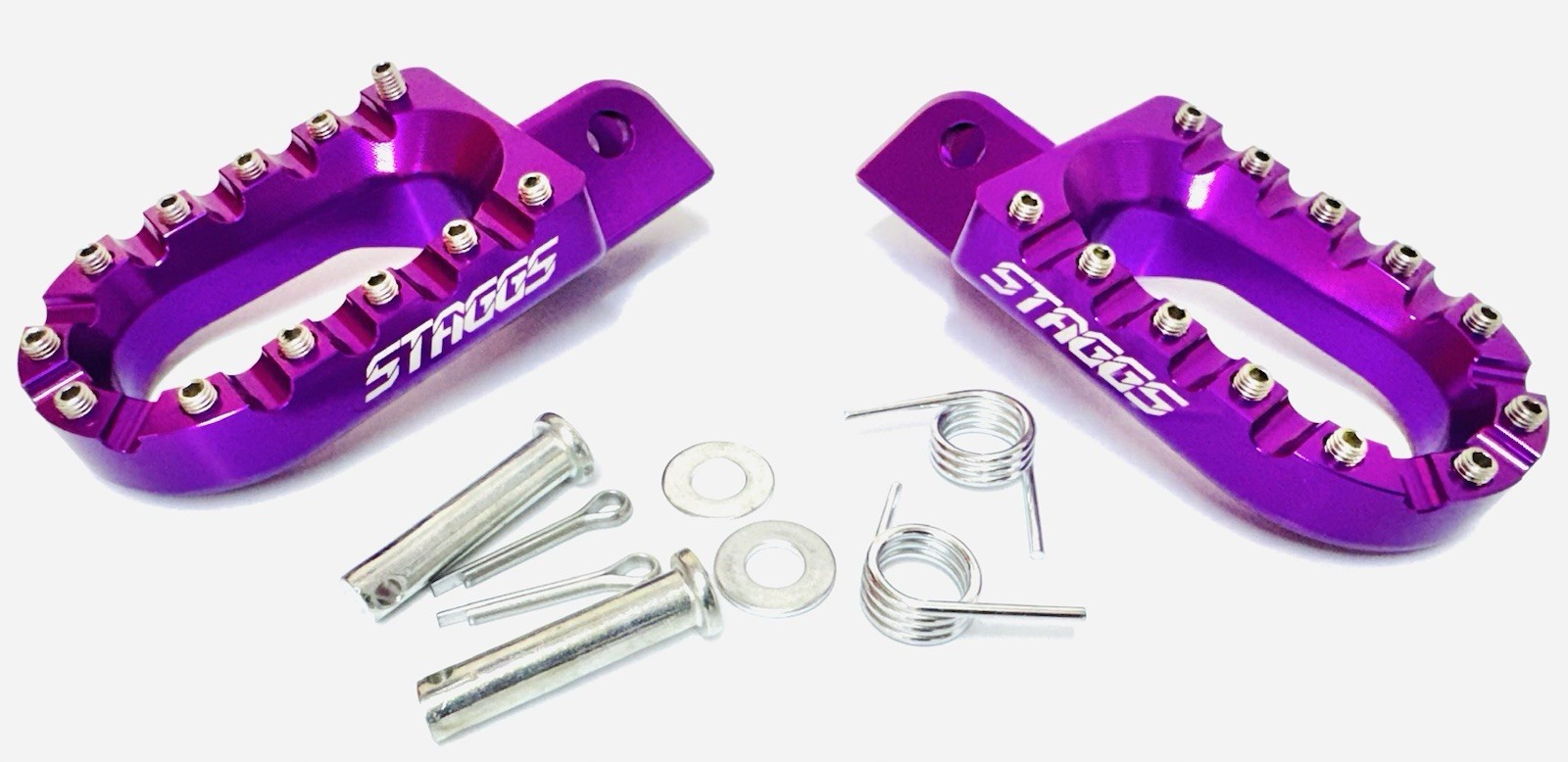Staggs Racing Foot Pegs For KLX110 KLX110L DRZ110 KLX110R