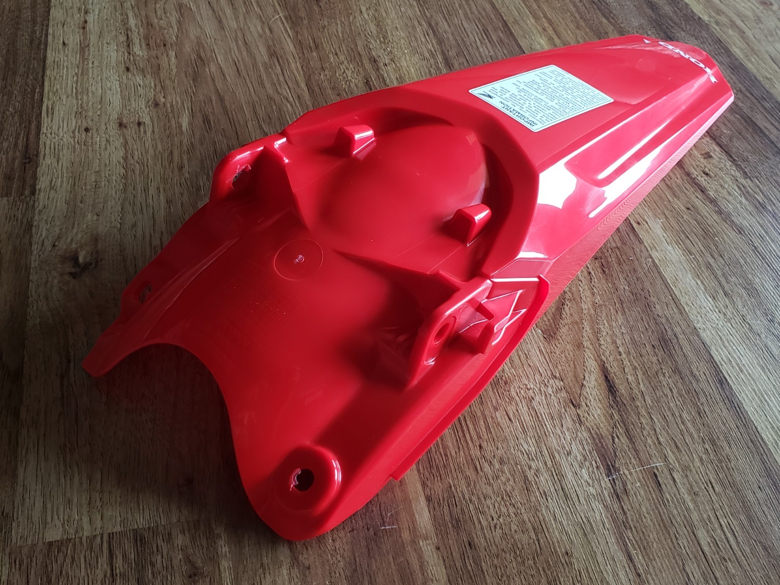 New Honda CRF450R Rear Fender 2021-2026 Plastic Extreme Red OEM 22-26 CRF250R RX