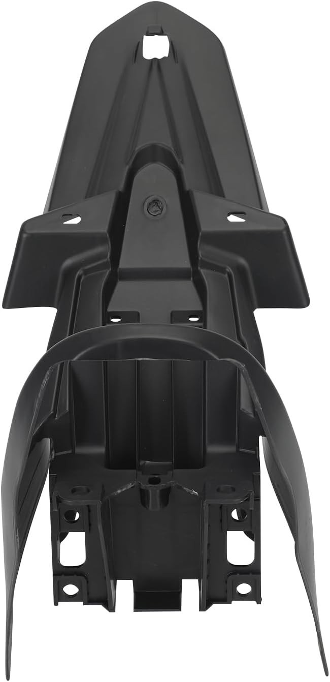Lightweight Black PP Plastic Rear Fender for Hawk 250 – Reliable Mud Protection