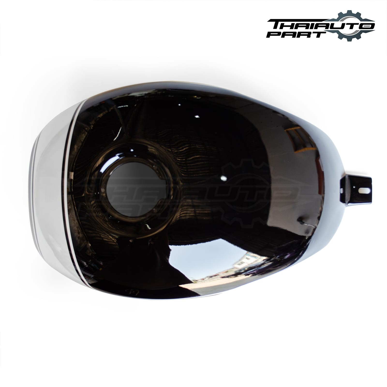 Cover Fuel Oil Tank White ABS For Honda SCL CL300 CL500 2023-2025