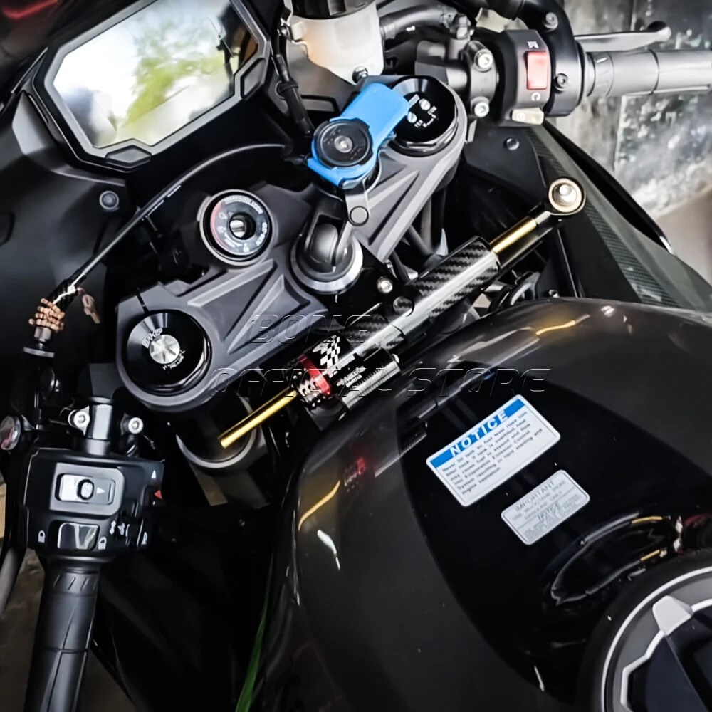 ZX-6R 2024 Steering Dampers Steering Damper Stabilizer For KAWASAKI NINJA ZX-6R