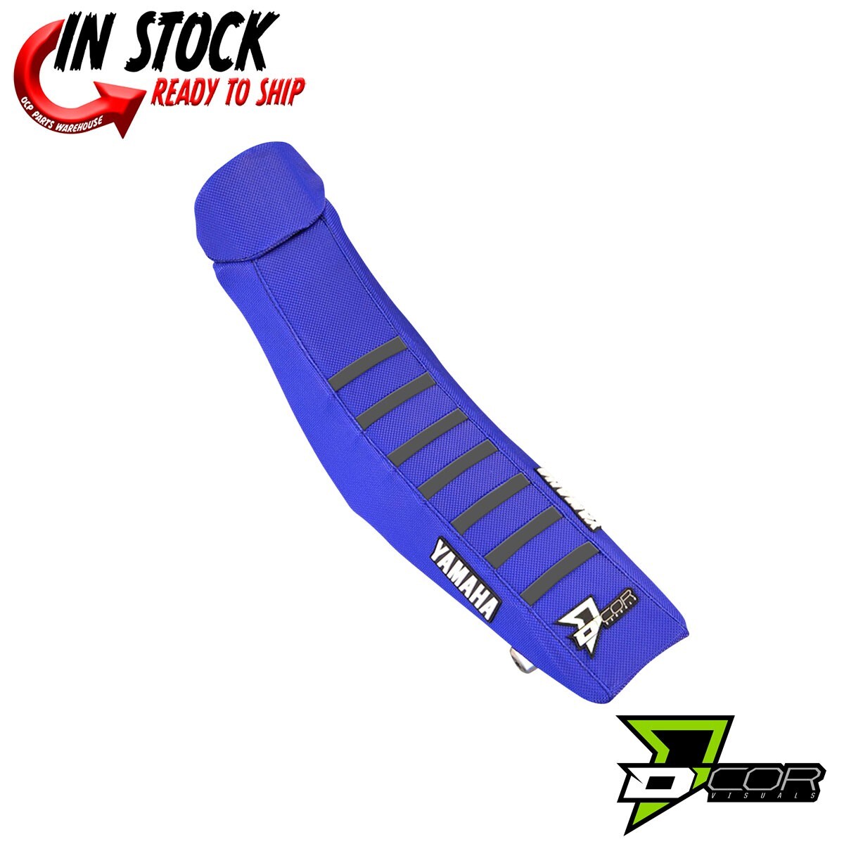D’COR Seat Cover 30-50-145 Blue/Gray Yamaha YZ125 YZ250 2 Stroke 2022-2023 NEW