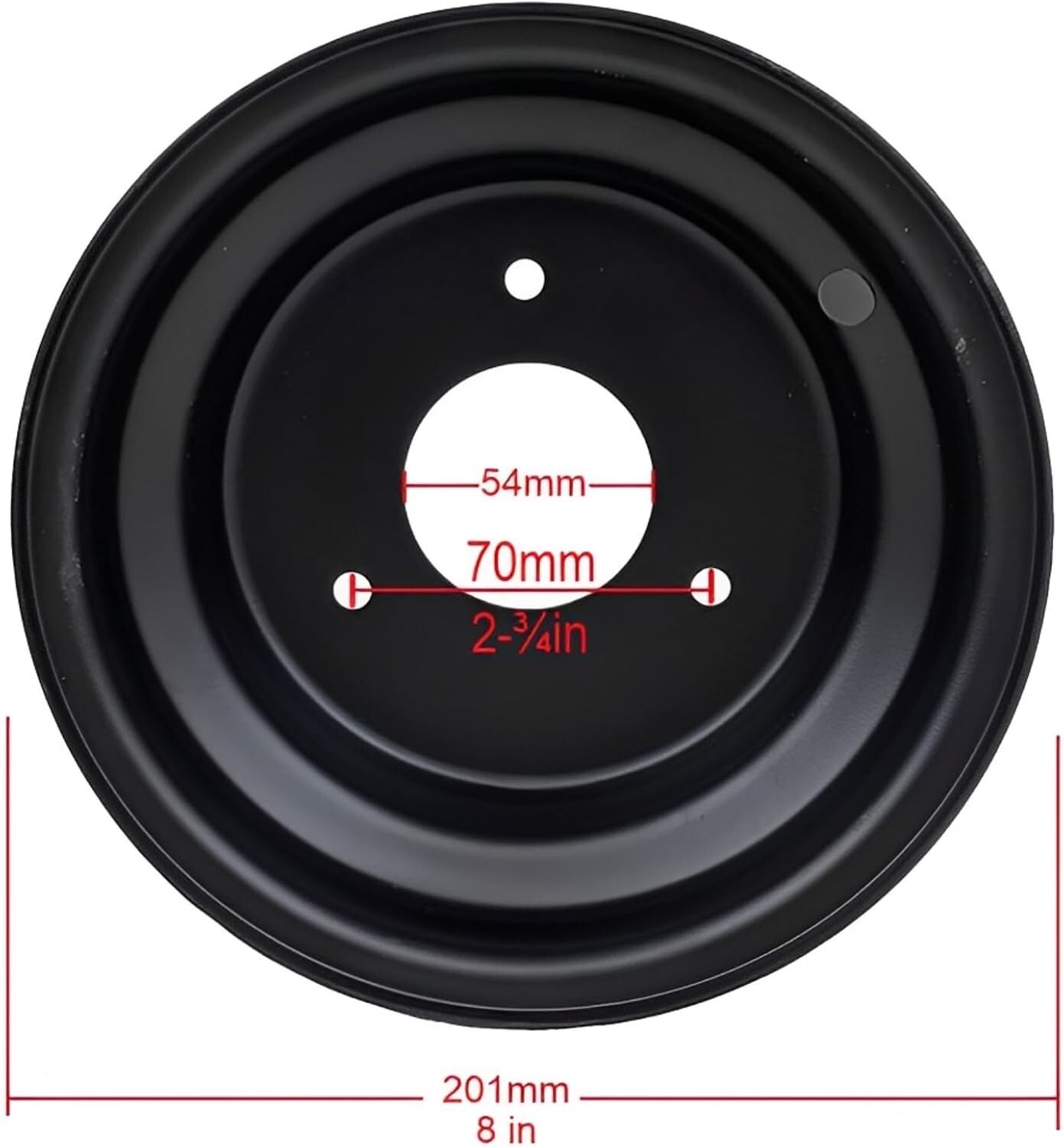 16×8-7 Right LH Tire & Rim 70mm Front Rear Wheel ATV 50cc 70cc 90cc 110cc 125cc